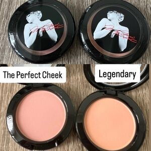 MAC Marilyn‎ Monroe Powder Blush Legendary Pale Soft Coral Peach Satin New